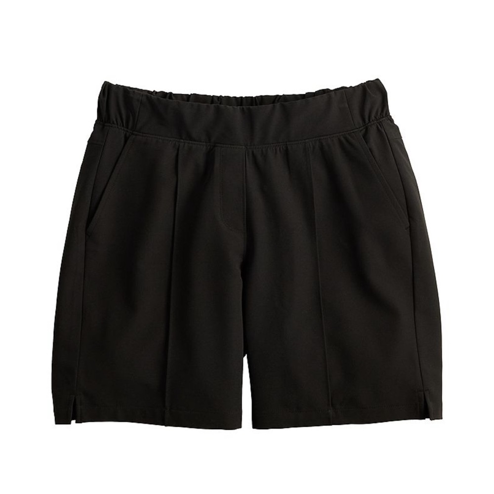 Tek Gear Women's Black Athletic Shorts, NWT size Large, breathable